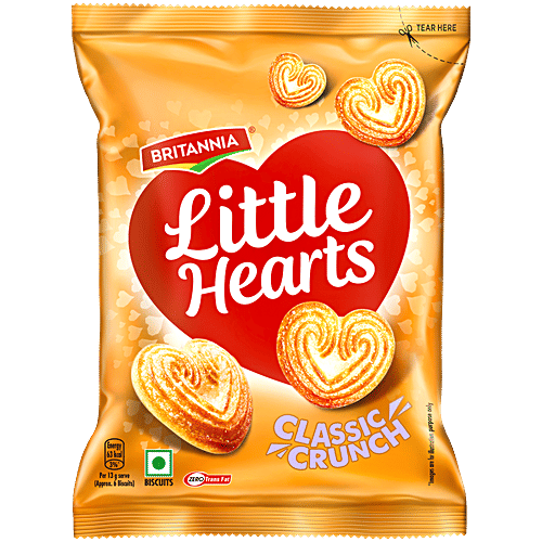 Britannia Little Hearts Biscuits - Classic 26 g
