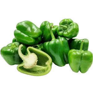 Green Capsicum (Mixed Size), 5 Kg