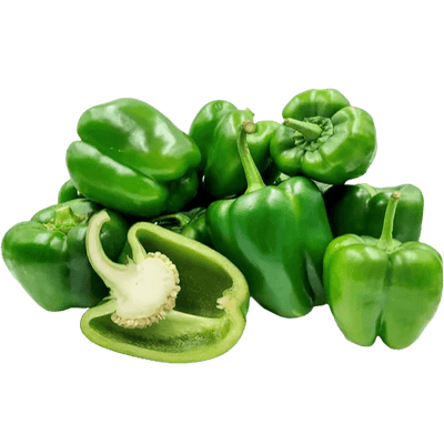 Green Capsicum (Mixed Size), 5 Kg