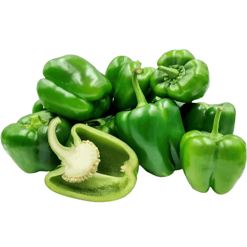 Green Capsicum (Mixed Size), 5 Kg