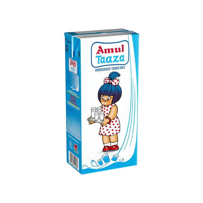Amul - Taaza Milk, 1 L