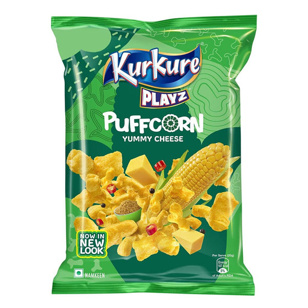 Kurkure Namkeen – Puffcorn (Yummy Cheese) Pouch