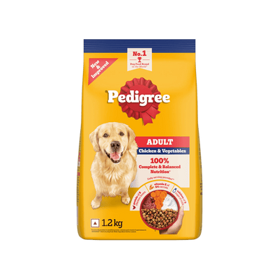 Pedigree Adult Dry Dog Food - Vegetable & Chicken