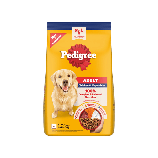 Pedigree Adult Dry Dog Food - Vegetable & Chicken